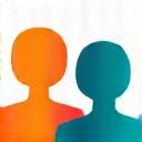 Icon representing a consultation or conversation.
